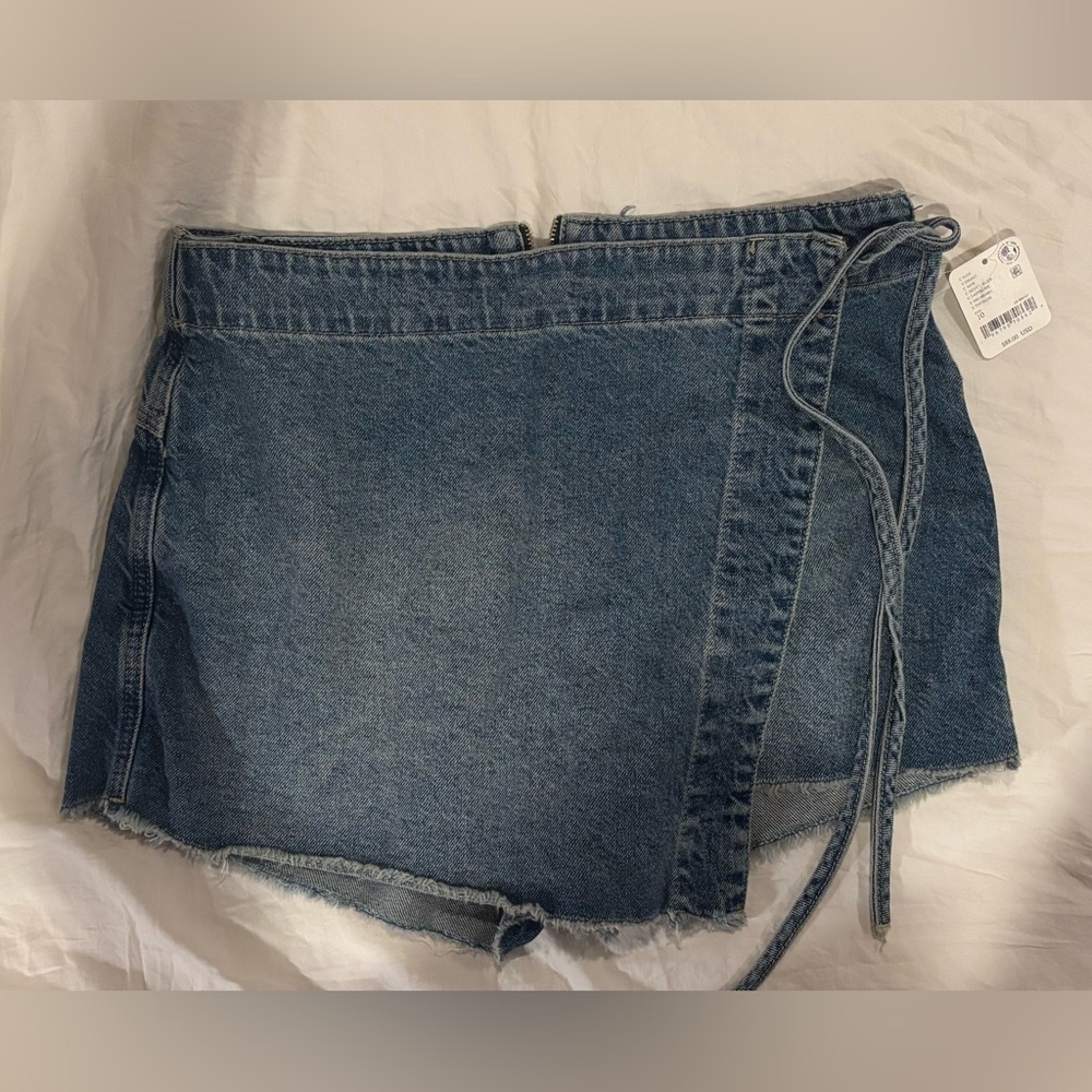 We The Free Denim Skort